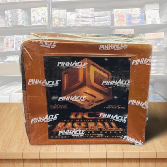 1995 Pinnacle UC3 3-D Baseball Hobby Sealed Box - 36 Packs Per Box - Picture 1 of 1